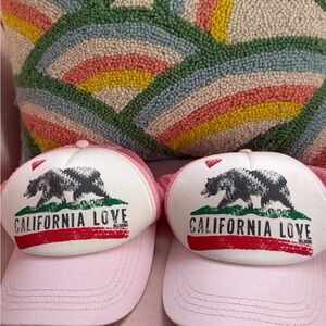 California Love Pink Trucker Hats